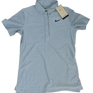 Nike Women's Light Blue Polo Shirt